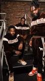 Brown Goatier Velour Tracksuit