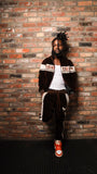 Brown Goatier Velour Tracksuit