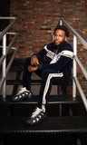 Navy Blue Goatier Velour Tracksuit
