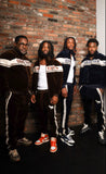 Navy Blue Goatier Velour Tracksuit
